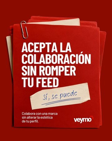 Red poster design sample